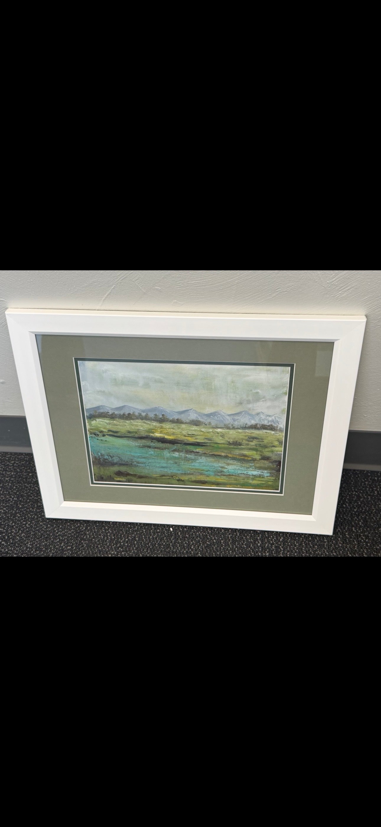 "Turquoise Thaw" — Original Painting (Sold)