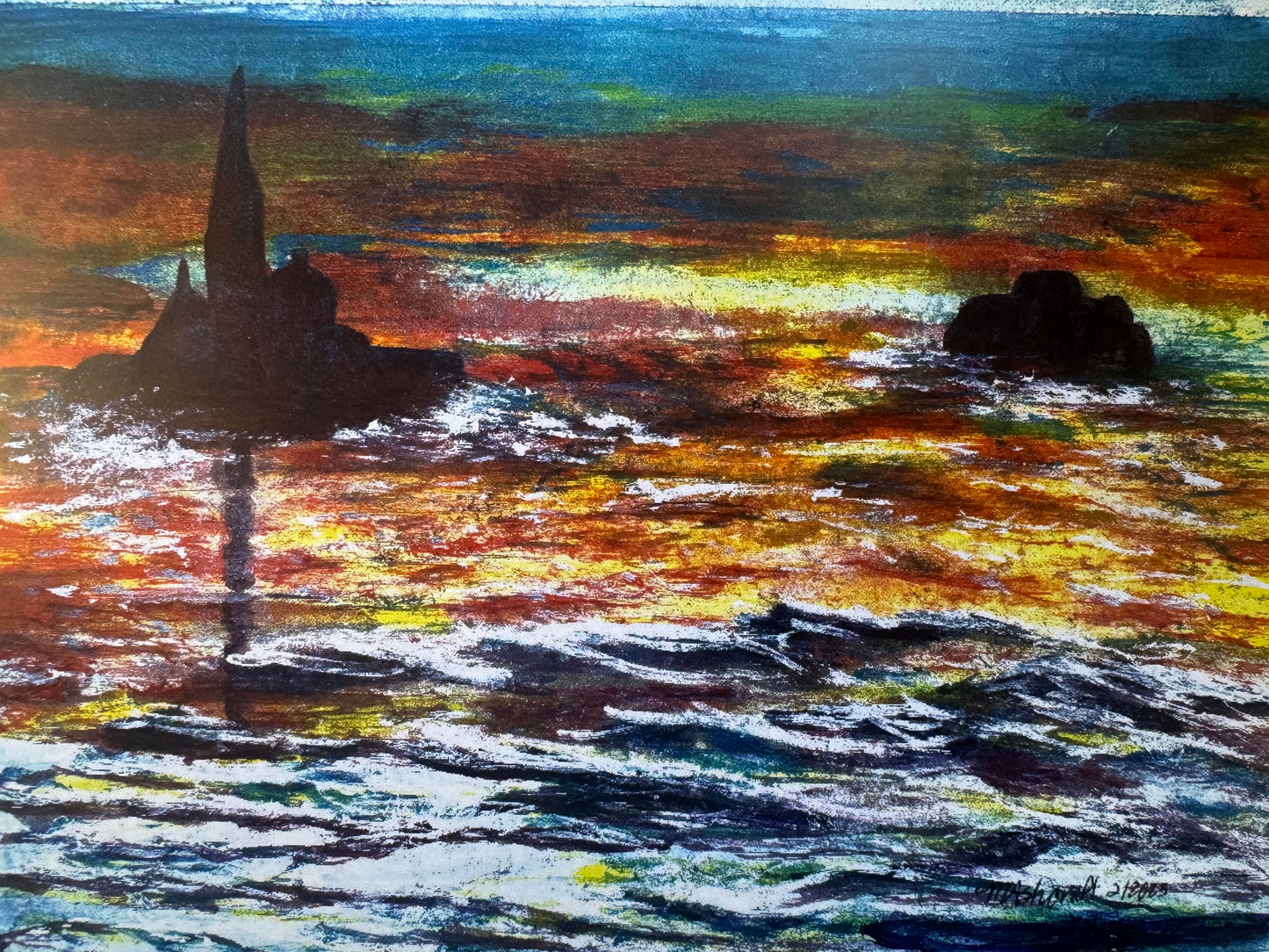 Crimson Tide — Original Painting Prints