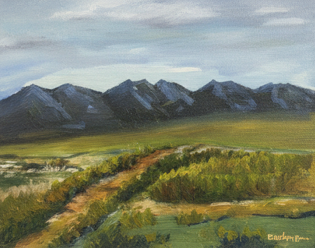 "The Winding Way" — Original Painting Prints