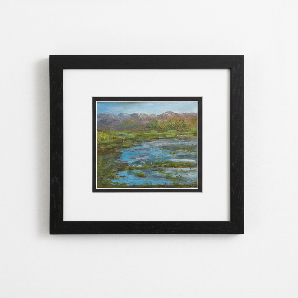 Purple Marsh — Black Oak Frame