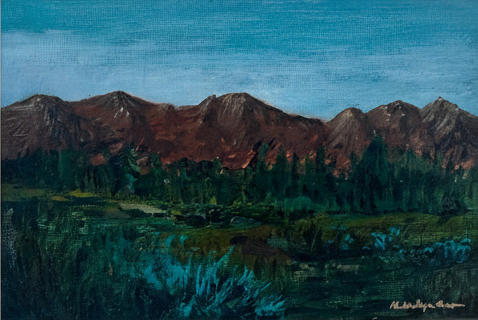 “Craggy Peak” —  Original Painting