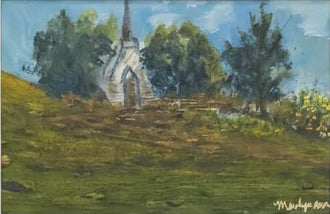 "The Quaint Chapel" — Original Painting (Sold)