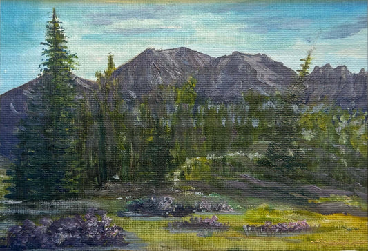 “Violet Meadows” —  Original Painting