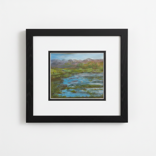 Purple Marsh — Black Oak Frame