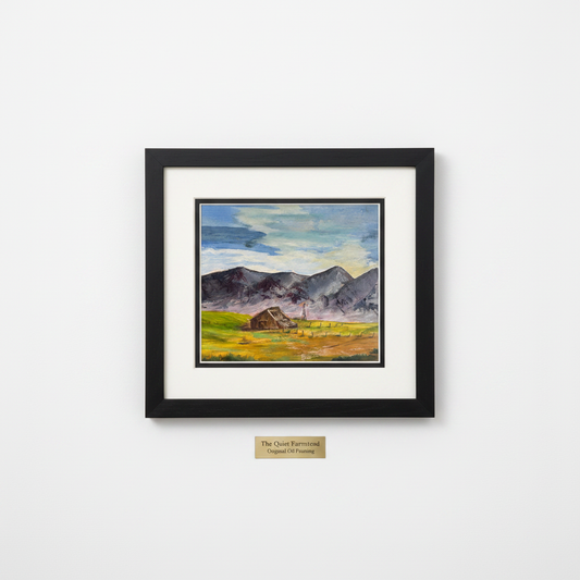 The Quiet Farmstead — Black Oak Frame